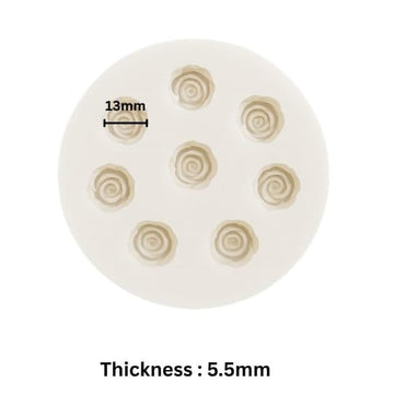 Crafteria Tiny Rose Shape Candle Mould
