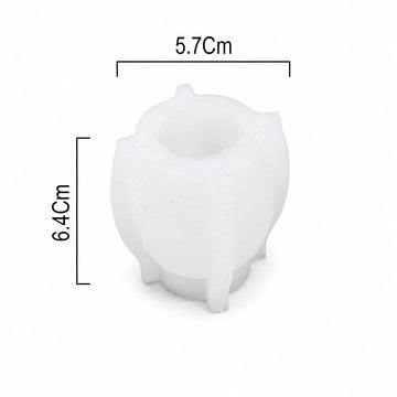 Crafteria 3D Whole Kiwi Fruit Silicone Mould – 5.7 × 6.4 cm