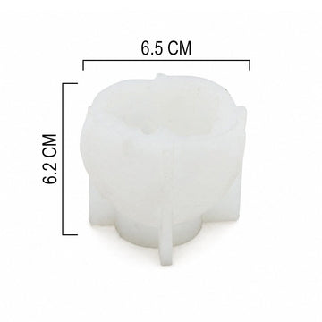 Crafteria Custard Apple Fruit Candle, Wax, Soap Silicon Mould