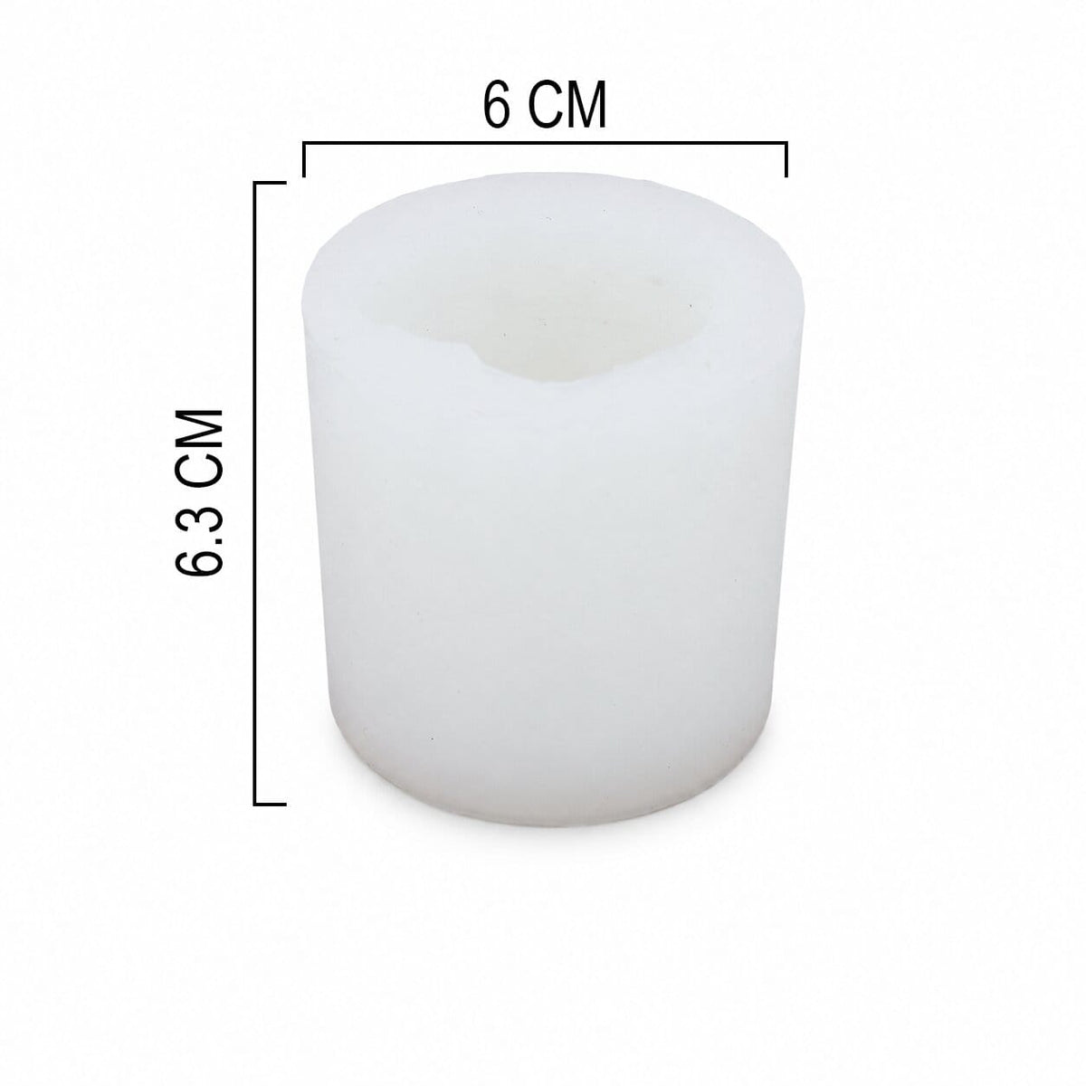 Crafteria 3D Lord Ganpati Idol Silicone Mould – 6 cm Diameter × 6.3 cm Height