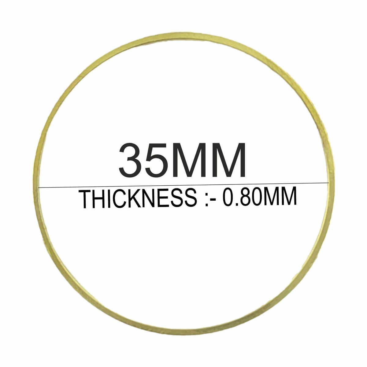 My Store JEWELLERY FRAME Round Bezel Frame (35Mm)