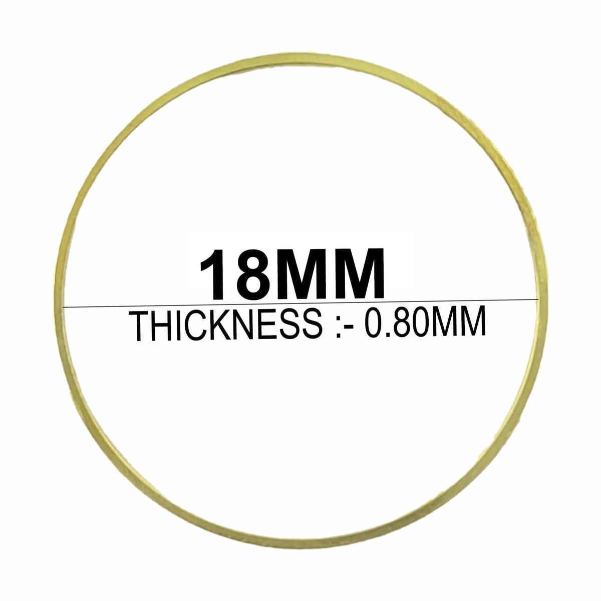 My Store JEWELLERY FRAME Round Bezel Frame (18Mm)