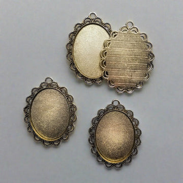 Crafteria GOLD PENDANT BASE D-01
