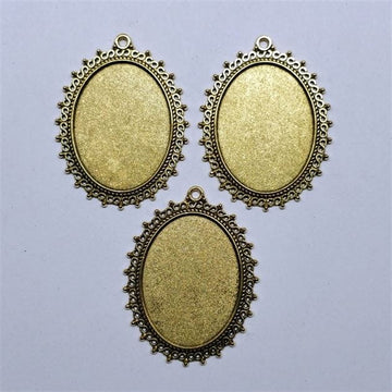 Crafteria GOLD PENDANT BASE D-02