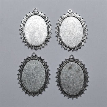 Crafteria SILVER PENDANT BASE D-02