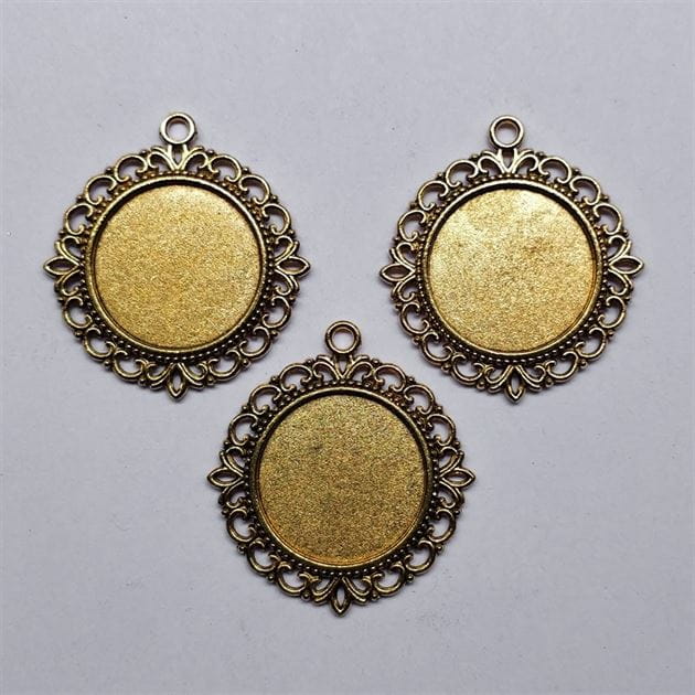 Crafteria GOLD PENDANT BASE D-03