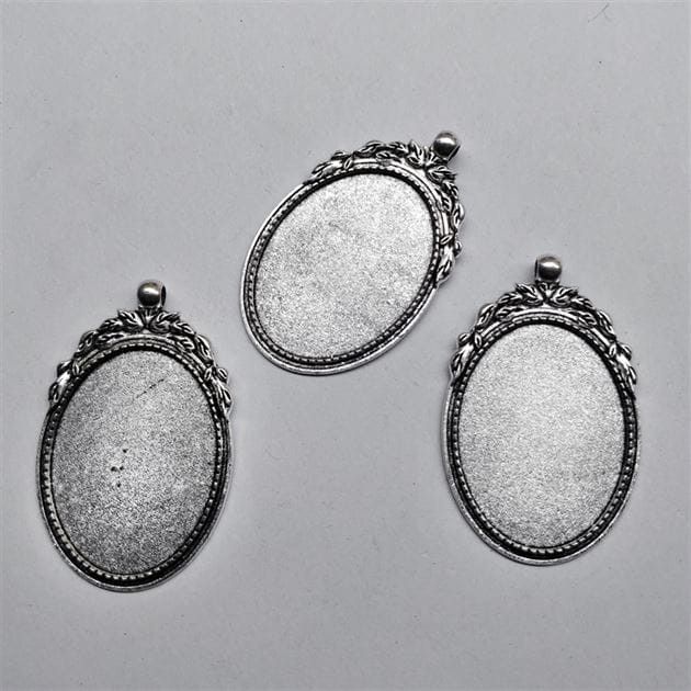 Crafteria SILVER PENDANT BASE D-05
