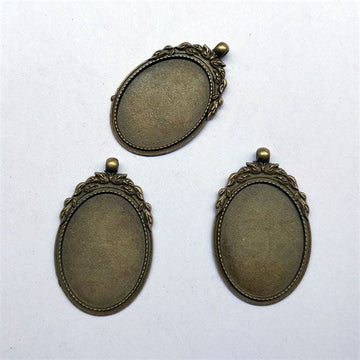Crafteria ANTIQUE PENDANT BASE D-05