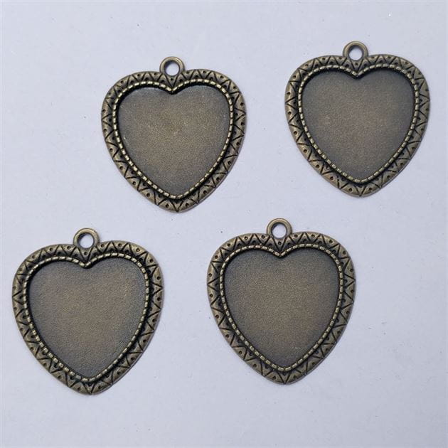 Crafteria ANTIQUIE PENDANT BEZELS D-08