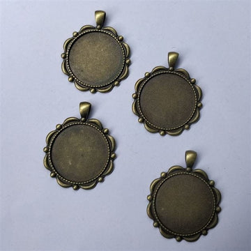 Crafteria ANTIQUIE PENDANT BASE D-13