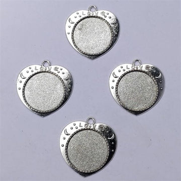 Crafteria SILVER PENDANT BASE D-14