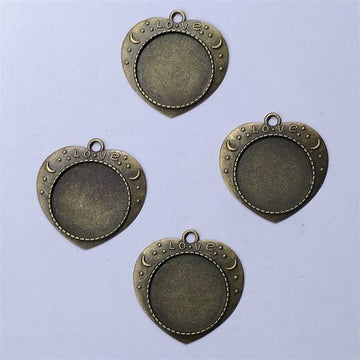 Crafteria ANTIQUIE PENDANT BASE D-14