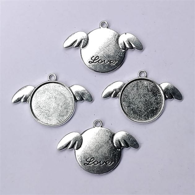 Crafteria SILVER PENDANT BASE D-15