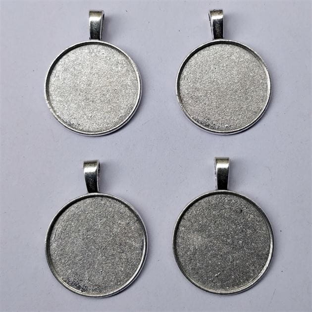 Crafteria SILVER PENDANT BASE D-19