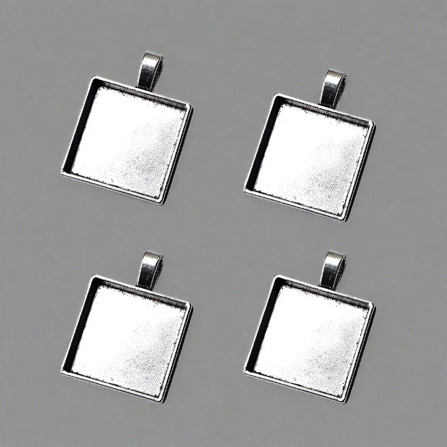 Crafteria SILVER PENDANT BASE D-20
