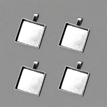 Crafteria SILVER PENDANT BASE D-20