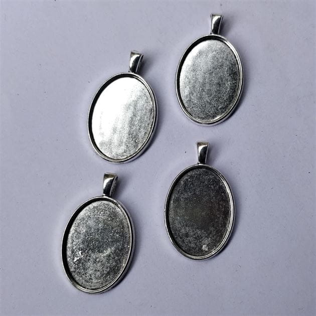 Crafteria SILVER PENDANT BASE D-21