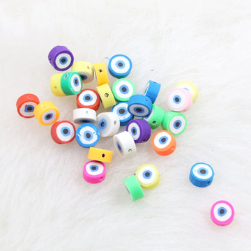 Crafteria Evil Eye Colours Polymer Clay Beads