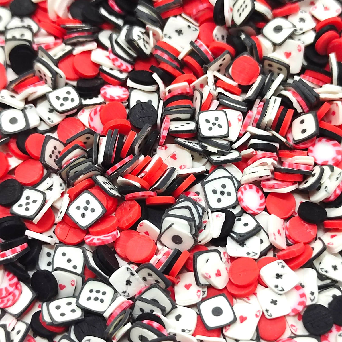 My Store Dice Shape Polymer Chips