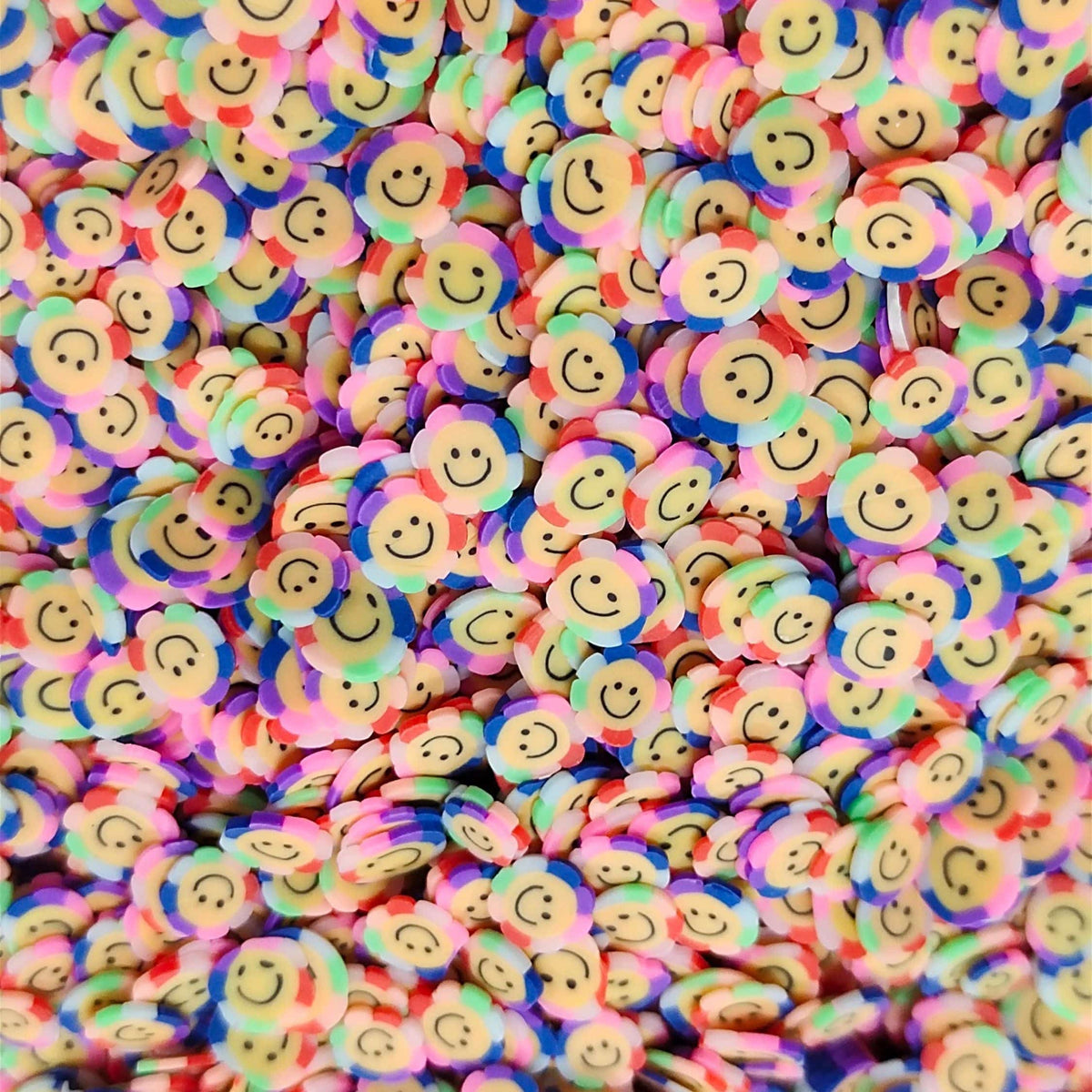 My Store Smiley Flower Polymer Chips