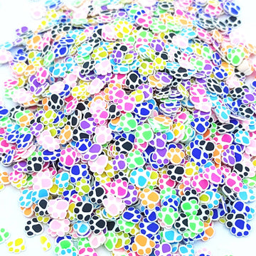 My Store Paw Shape Polymer Chips