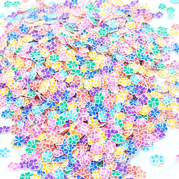 My Store Hibiscus Flower Shape Polymer Chips