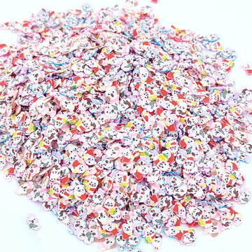 My Store Heart Shape With Love Text Polymer Chips