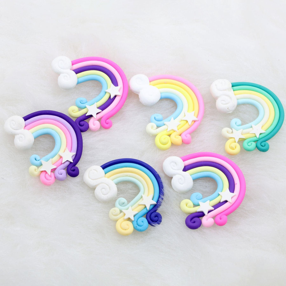 Crafteria Big Rainbow Polymer Clay Miniature