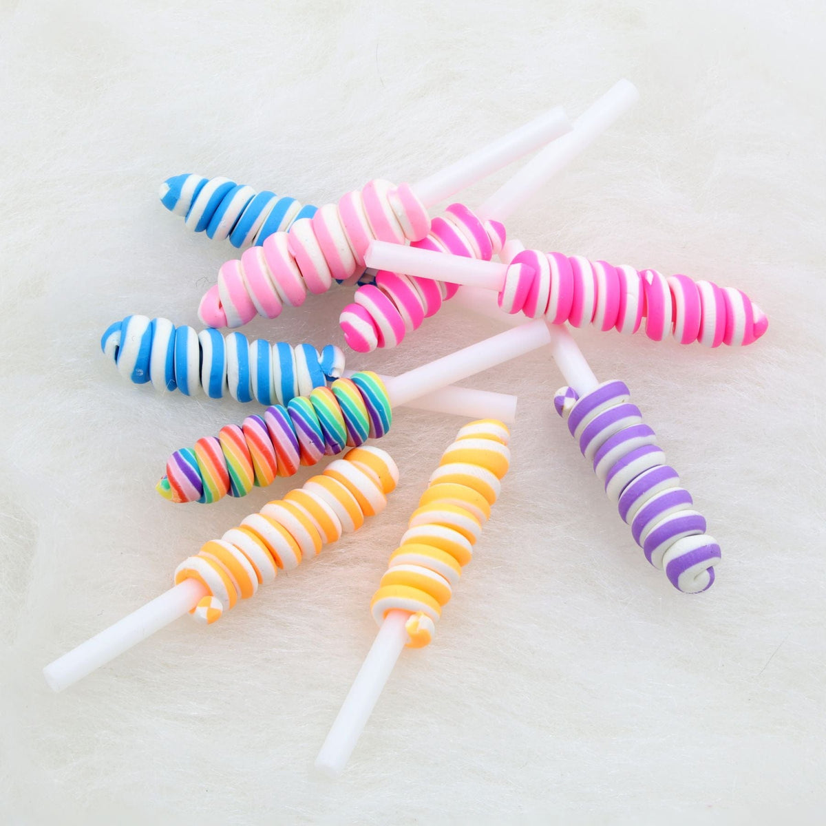 Crafteria Long Stick Candy Polymer Clay Miniature