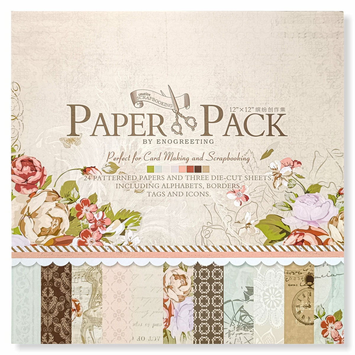 Crafteria Paper Pack (12 X 12 inch)