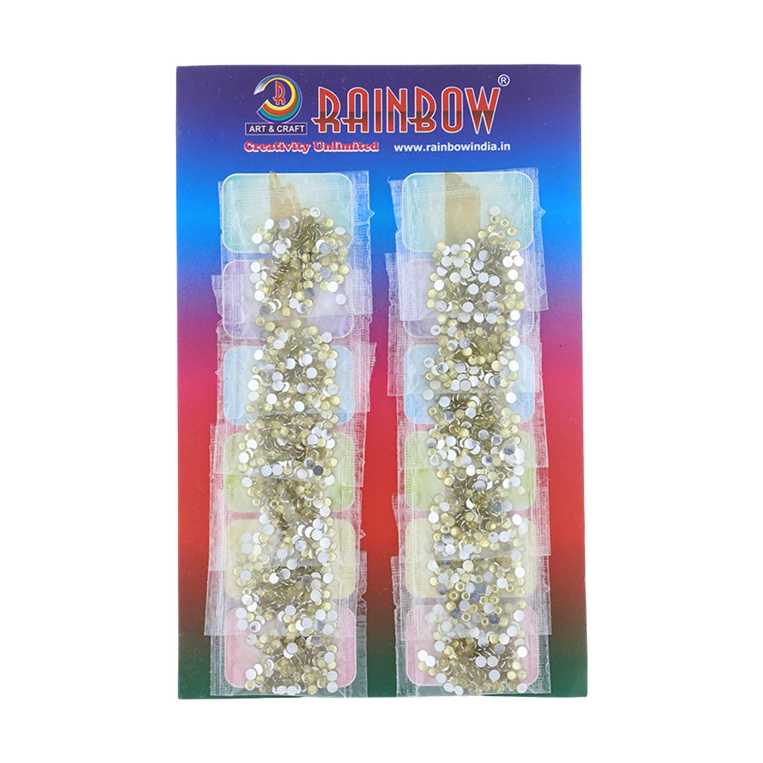 Rhine Stone 12Pkt/Card (4MM)