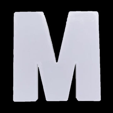 Crafteria Silicon Mould L 4"  ABCD SINGLE MOULD