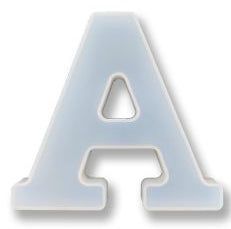 Crafteria Silicon Mould 5.5" ABCD MOULD