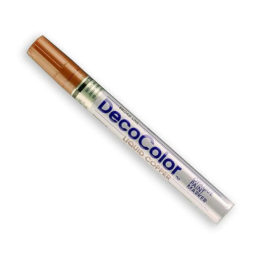 MARVY UCHIDA COPPER Deco Color Broad Line Opaque paint Marker