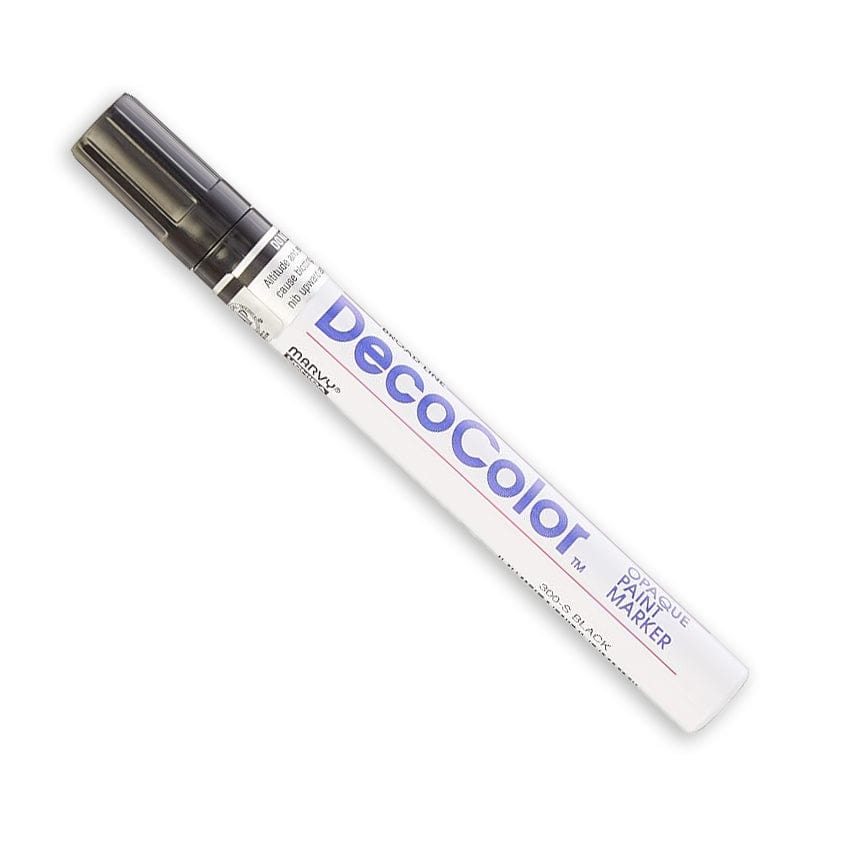 Black Deco Broad Line Opaque paint Marker (SR300)