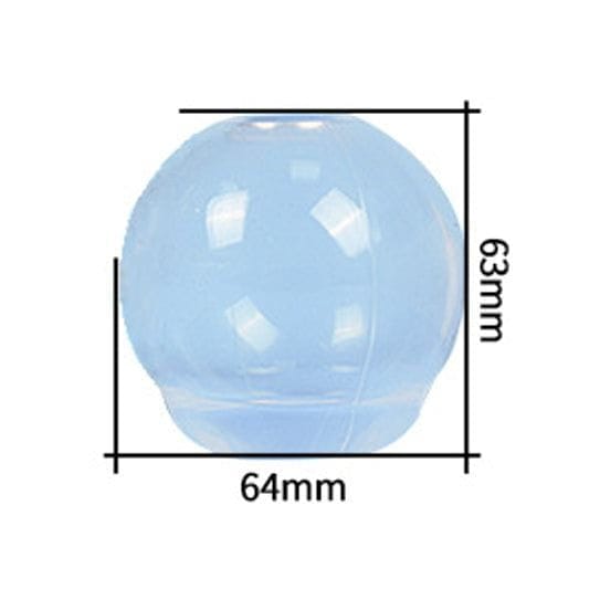 My Store Silicon Mould 64Mm X 63Mm Ball & Candle Mould