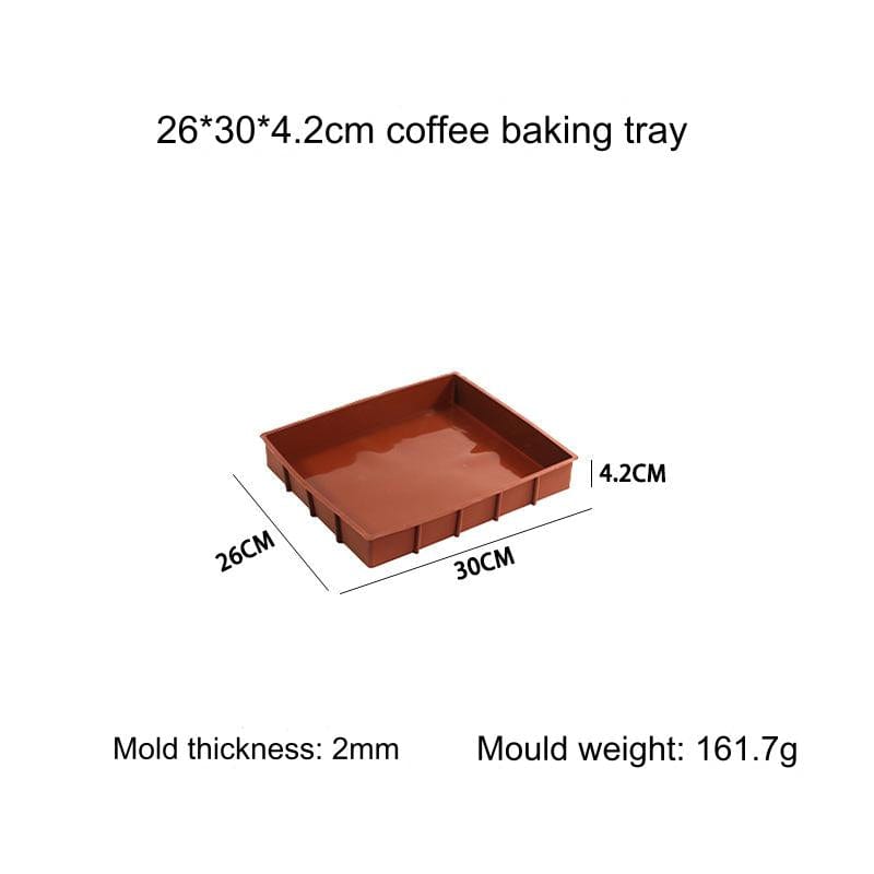 My Store Silicon Mould 10" x 12" rectangle 40mm deep Casting Mould
