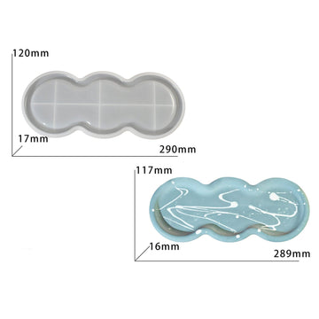 My Store Silicon Mould Multi Round Tray Mould